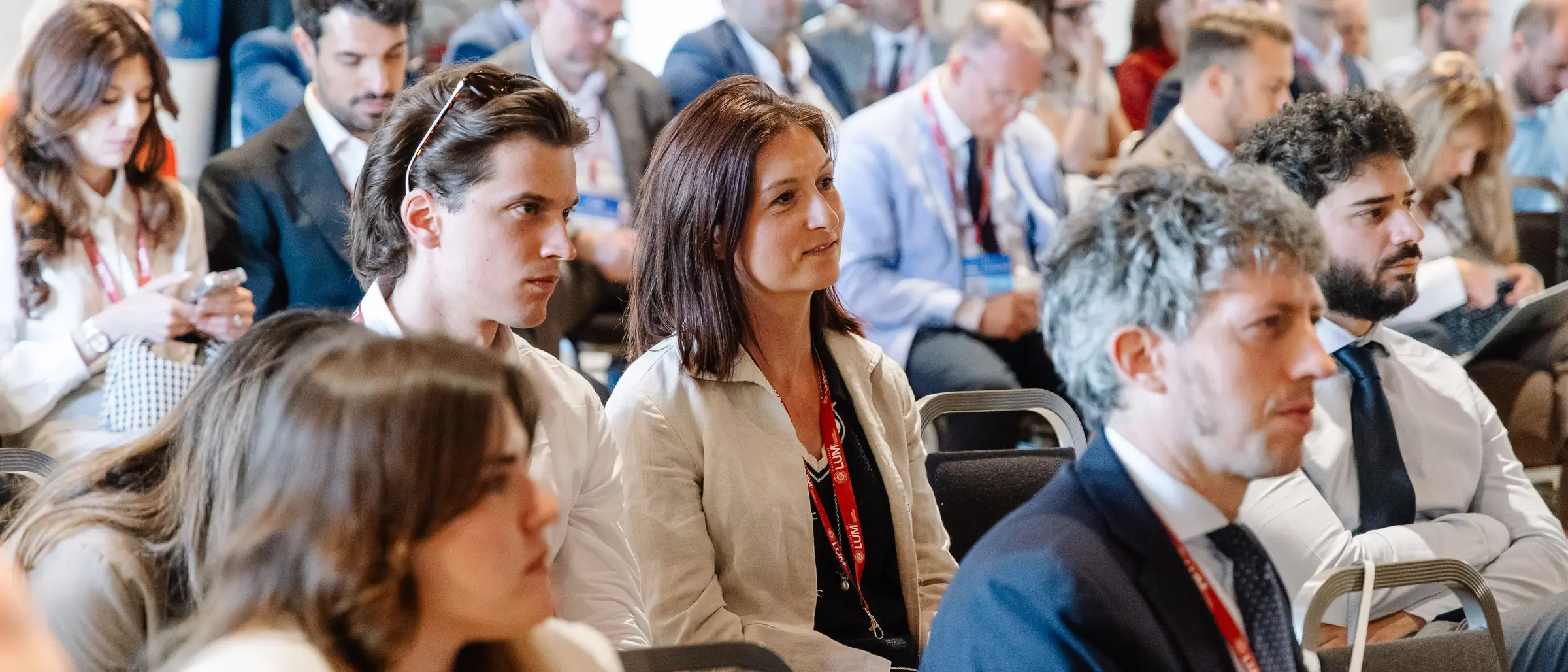 Researchers attending a session of the A&F LUM Conference.